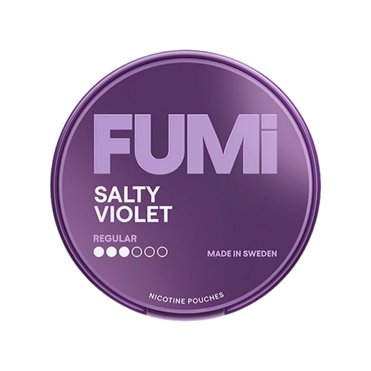 FUMi | Salty Violet | Nic Pouches | Regular 4mg