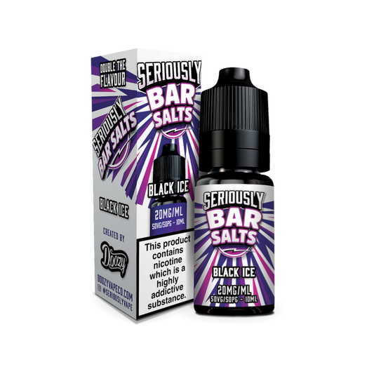 Doozy | Seriously Bar Salts | Black Ice | Nic Salt | 10ml