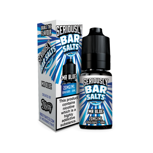 Doozy | Seriously Bar Salts | Mr Blue | Nic Salt | 10ml
