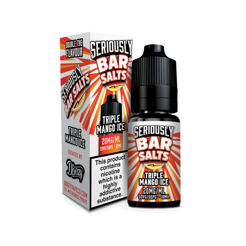 Doozy | Seriously Bar Salts | Triple Mango | Nic Salt | 10ml