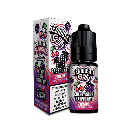 Doozy | Seriously Fusionz | Cherry Sour Raspberry | Nic Salt | 10ml