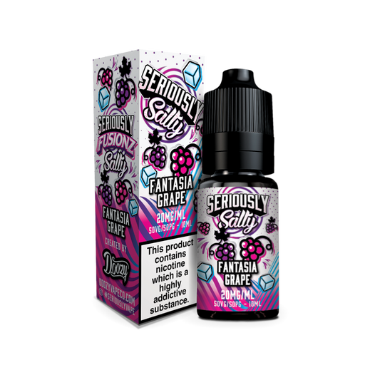 Doozy | Seriously Fusionz | Fantasia Grape | Nic Salt | 10ml