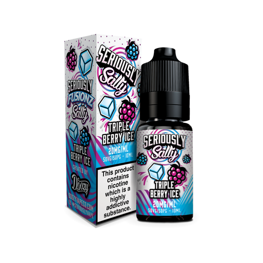 Doozy | Seriously Fusionz | Triple Berry Ice | Nic Salt | 10ml