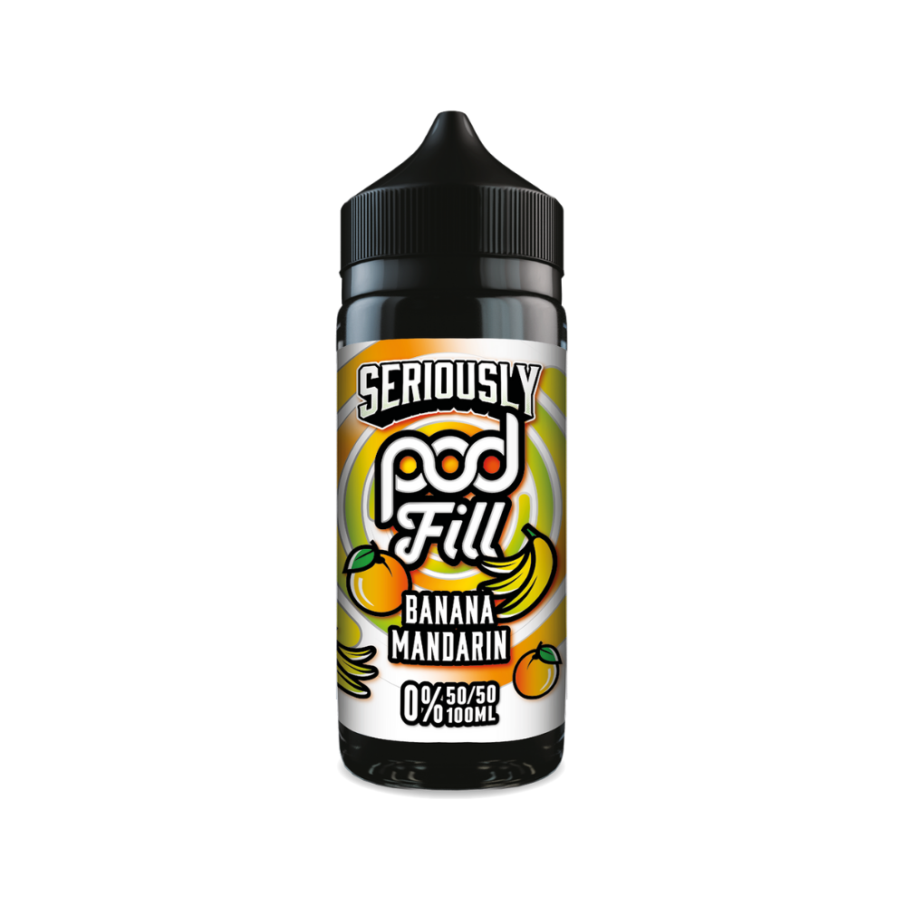 Doozy | Seriously Pod Fill | Banana Mandarin | Shortfill | 100ml