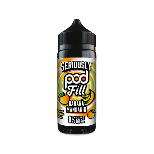Doozy | Seriously Pod Fill | Banana Mandarin | Shortfill | 100ml