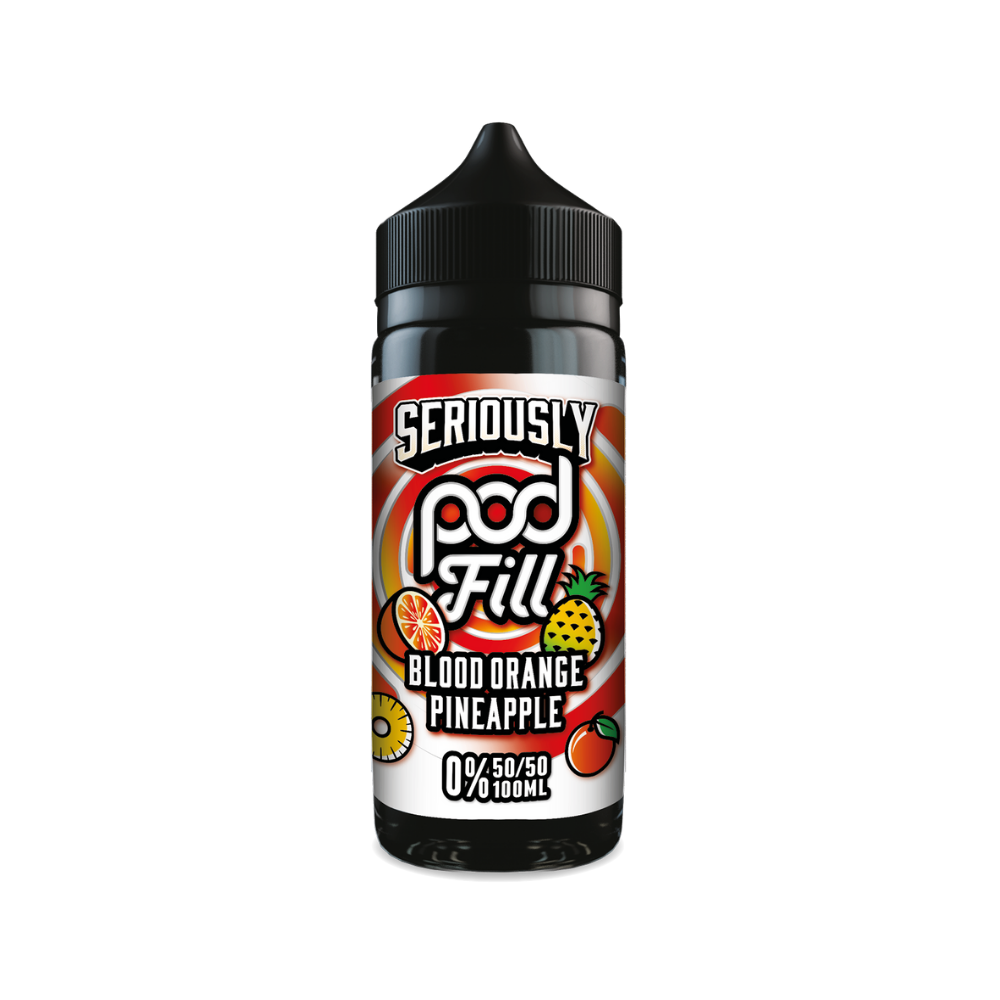 Doozy | Seriously Pod Fill | Blood Orange Pineapple | Shortfill | 100ml