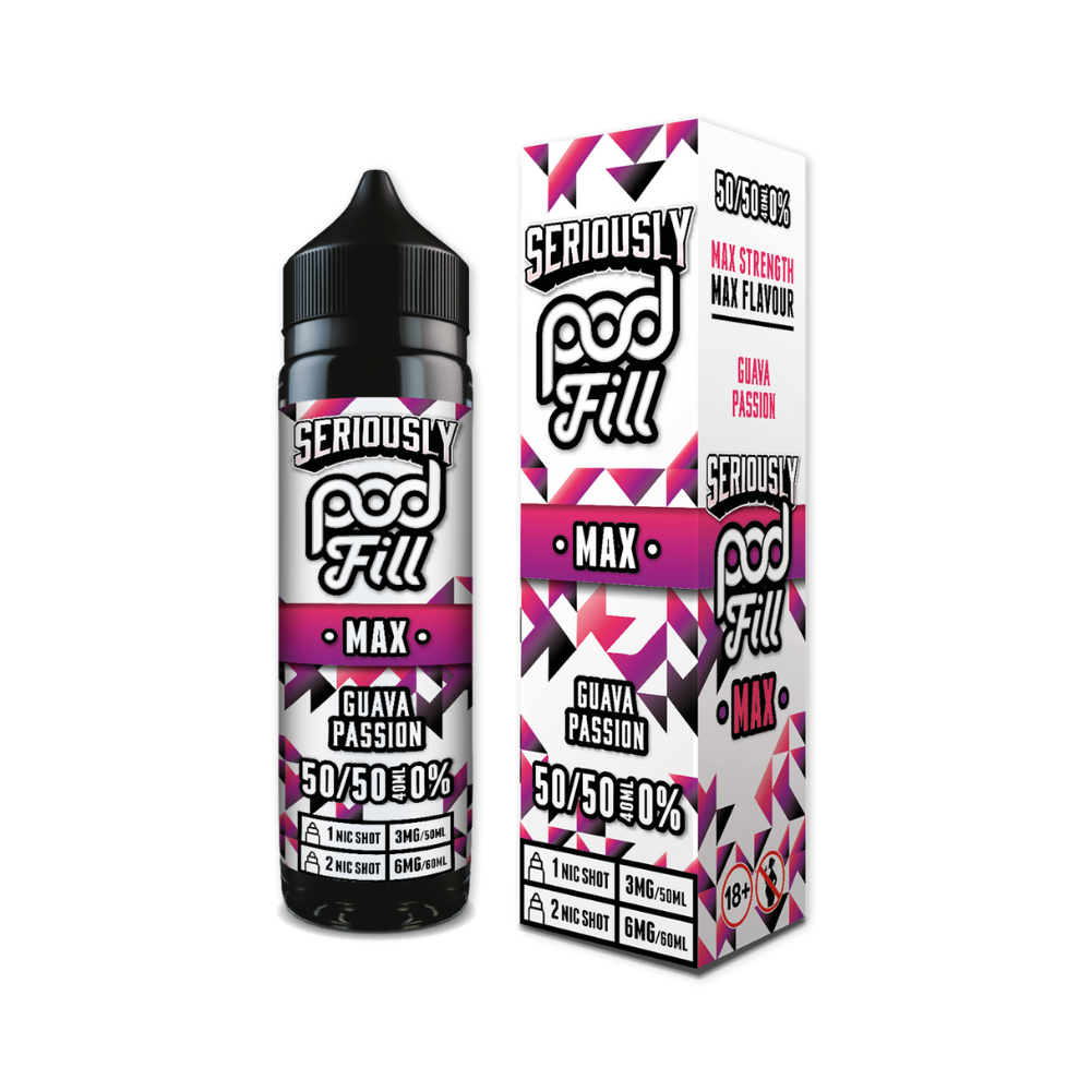 Doozy | Seriously Pod Fill Max | Guava Passion | Shortfill | 40ml