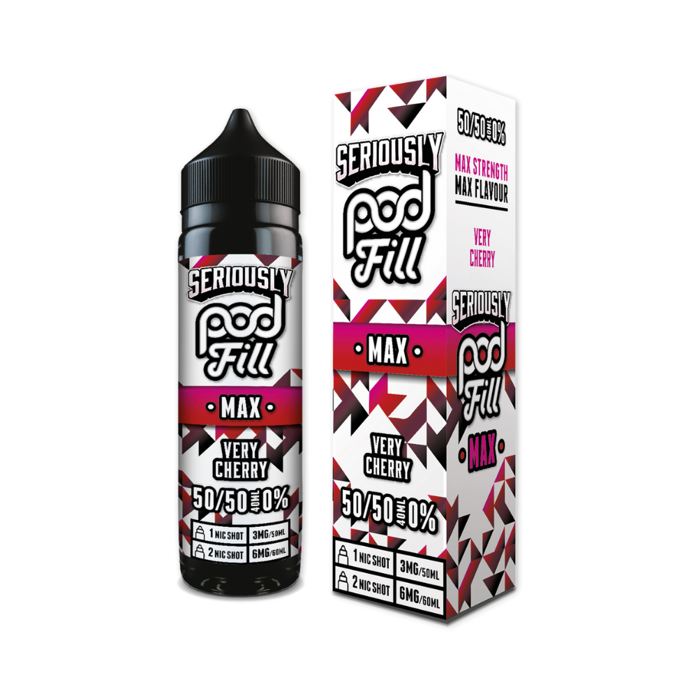 Doozy | Seriously Pod Fill Max | Very Cherry | Shortfill | 40ml