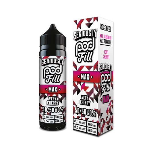 Doozy | Seriously Pod Fill Max | Very Cherry | Shortfill | 40ml