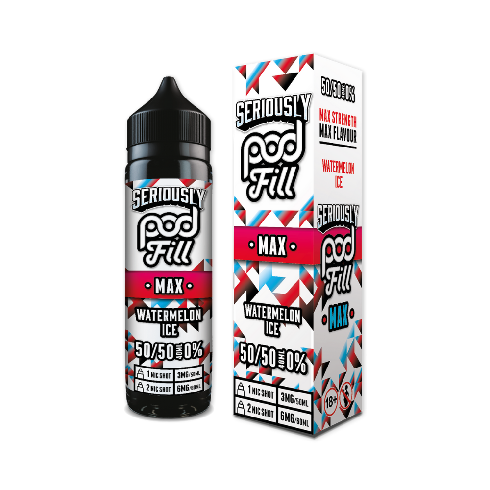 Doozy | Seriously Pod Fill Max | Watermelon Ice | Shortfill | 40ml