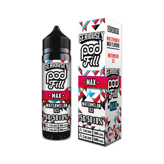 Doozy | Seriously Pod Fill Max | Watermelon Ice | Shortfill | 40ml