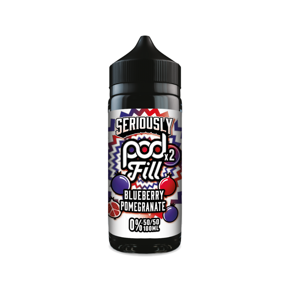 Doozy | Seriously Pod Fill X2 | Blueberry Pomegranate | Shortfill | 100ml