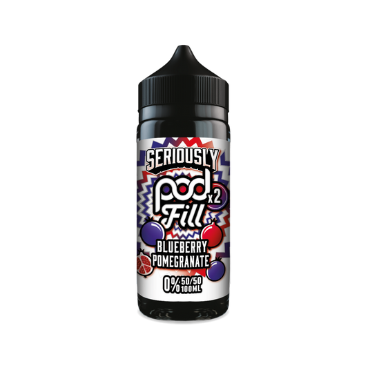 Doozy | Seriously Pod Fill X2 | Blueberry Pomegranate | Shortfill | 100ml