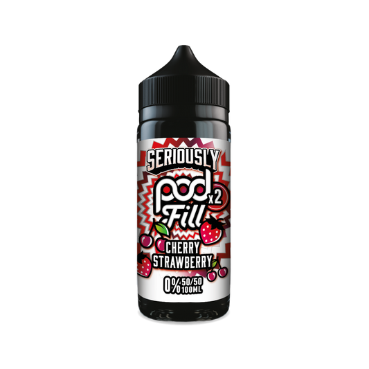 Doozy | Seriously Pod Fill X2 | Cherry Strawberry | Shortfill | 100ml