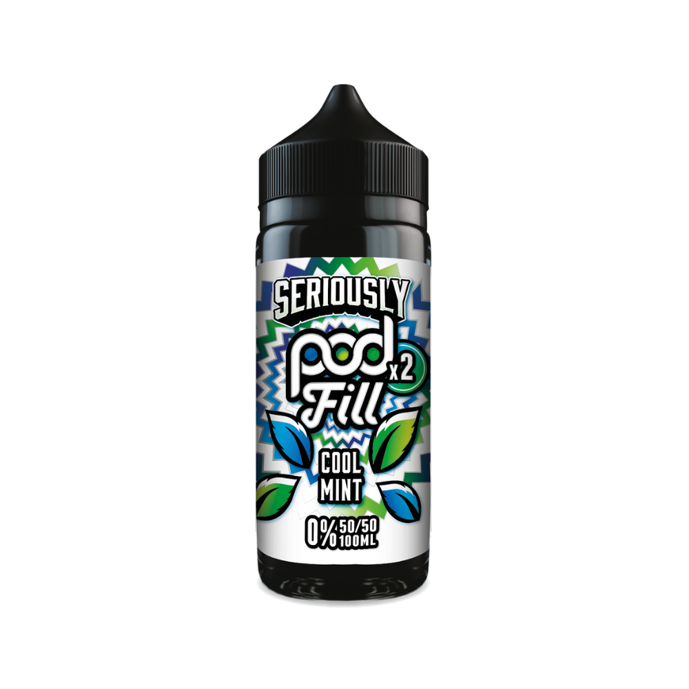 Doozy | Seriously Pod Fill X2 | Cool Mint | Shortfill | 100ml