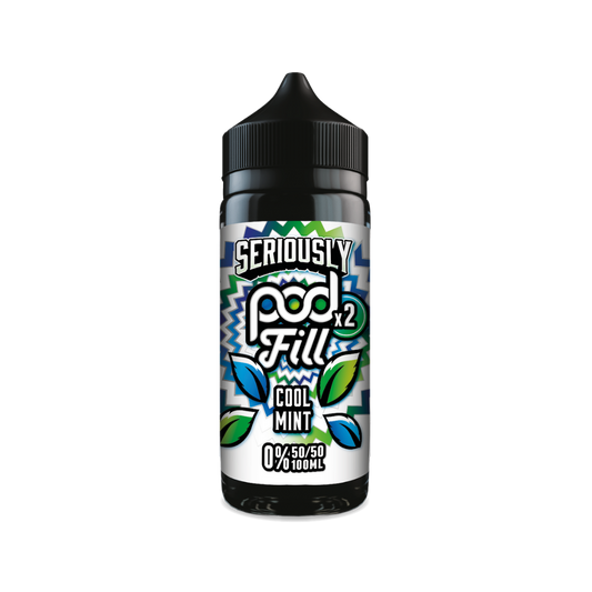Doozy | Seriously Pod Fill X2 | Cool Mint | Shortfill | 100ml