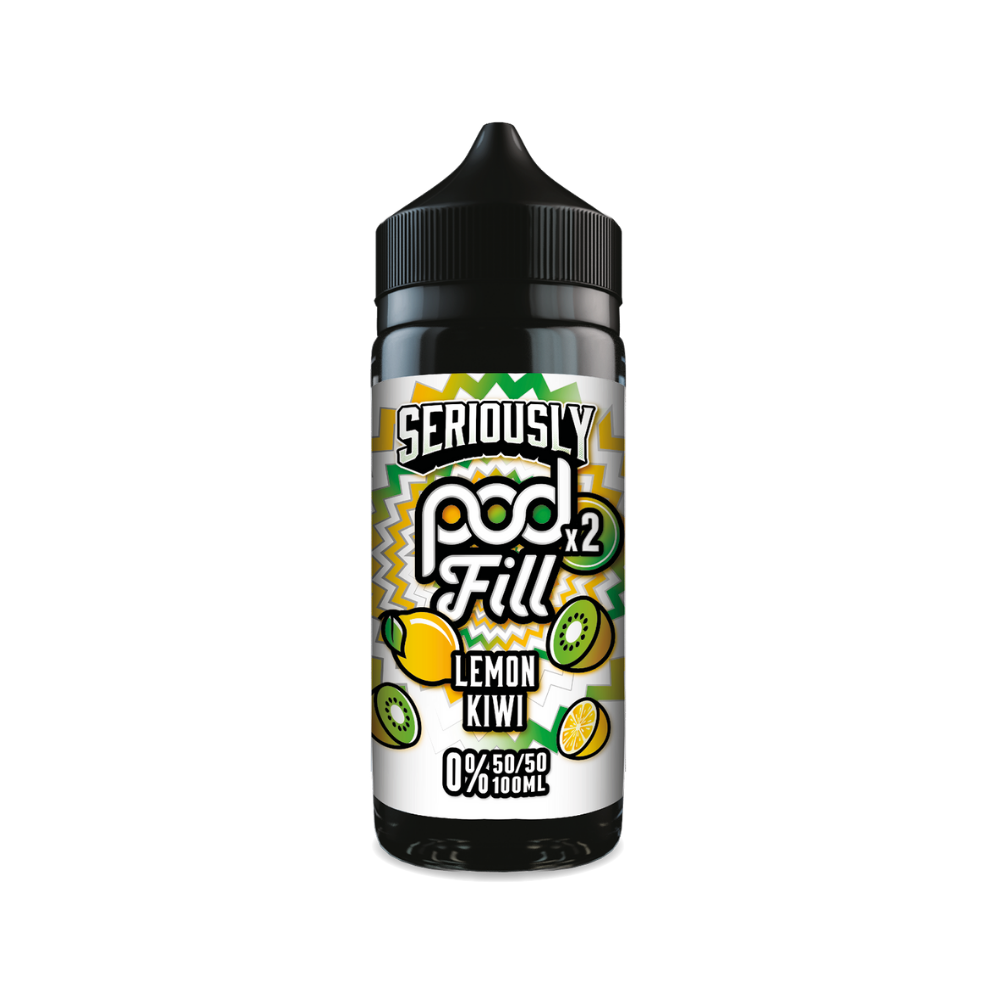 Doozy | Seriously Pod Fill X2 | Lemon Kiwi | Shortfill | 100ml