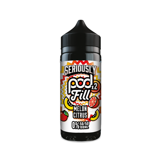 Doozy | Seriously Pod Fill X2 | Melon Citrus | Shortfill | 100ml