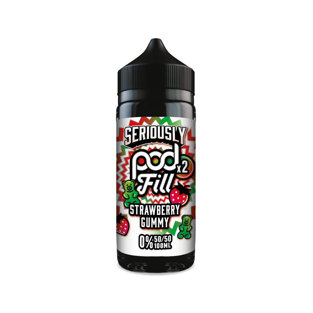 Doozy | Seriously Pod Fill X2 | Strawberry Gummy | Shortfill | 100ml
