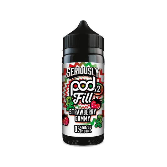 Doozy | Seriously Pod Fill X2 | Strawberry Gummy | Shortfill | 100ml