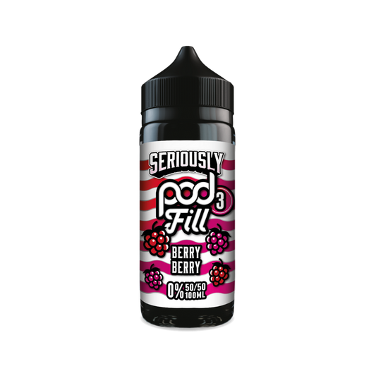 Doozy | Seriously Pod Fill X3 | Berry Berry | Shortfill | 100ml