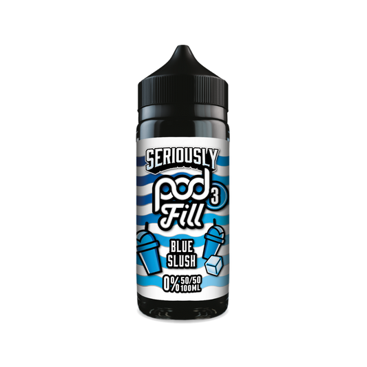 Doozy | Seriously Pod Fill X3 | Blue Slush | Shortfill | 100ml