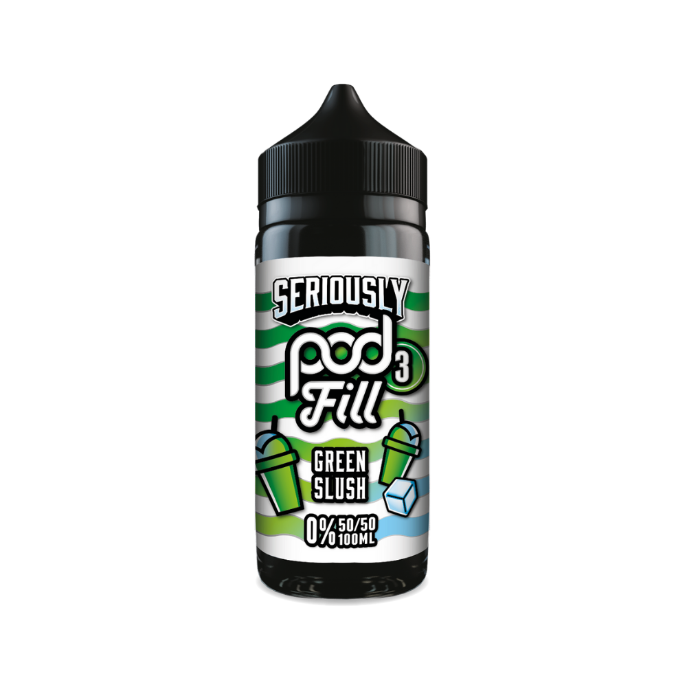 Doozy | Seriously Pod Fill X3 | Green Slush | Shortfill | 100ml