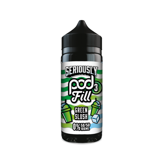 Doozy | Seriously Pod Fill X3 | Green Slush | Shortfill | 100ml