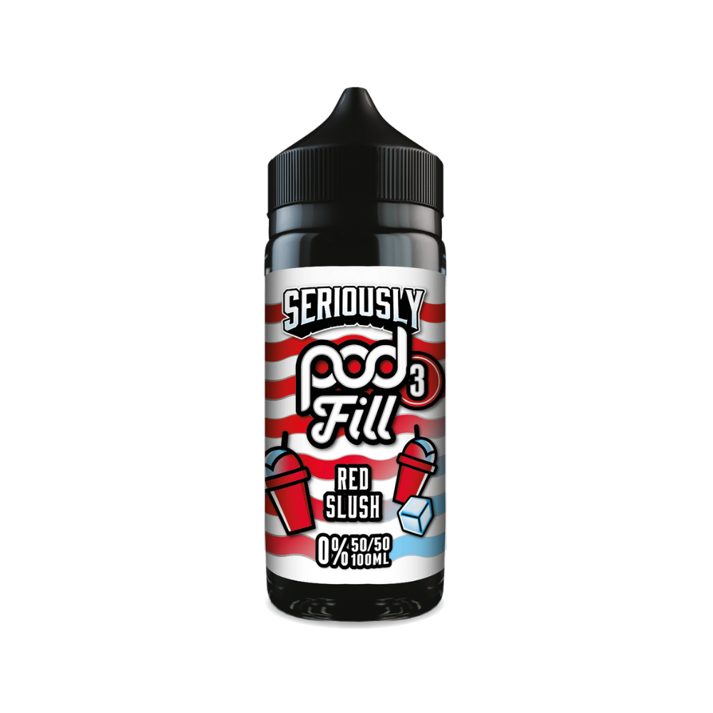 Doozy | Seriously Pod Fill X3 | Red Slush | Shortfill | 100ml