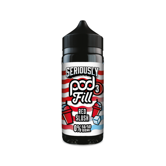 Doozy | Seriously Pod Fill X3 | Red Slush | Shortfill | 100ml
