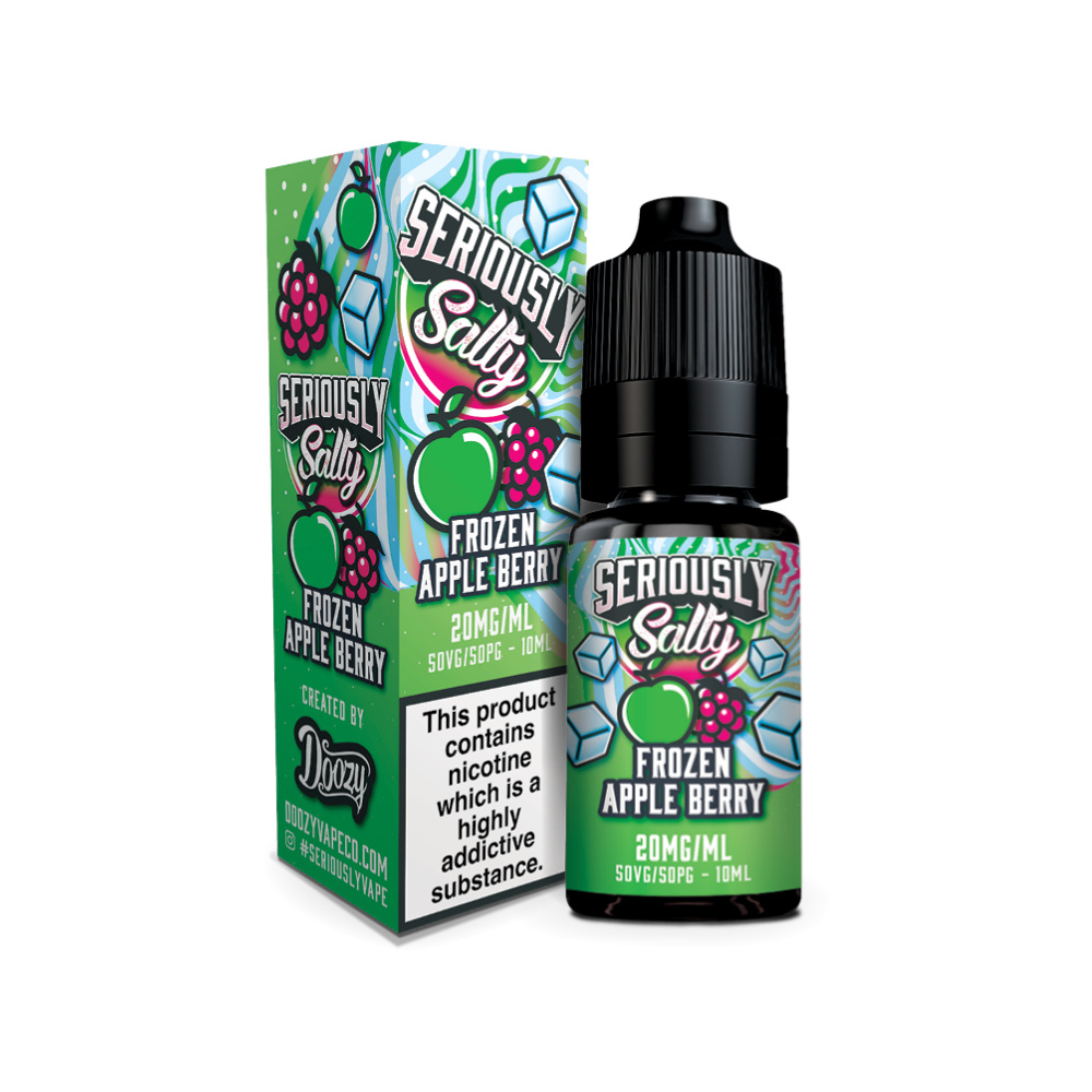 Doozy | Seriously Salty | Frozen Apple Berry | Nic Salt | 10ml