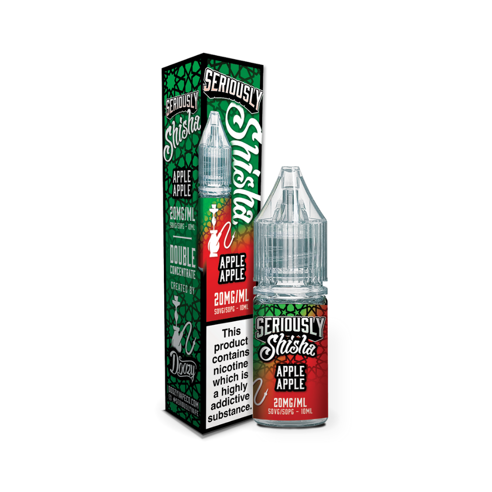 Doozy | Seriously Shisha | Apple Apple | Nic Salt | 10ml