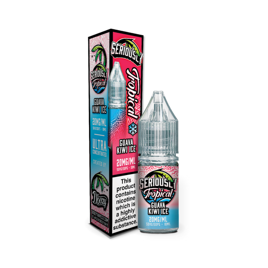 Doozy | Seriously Tropical | Kiwi Guava Ice | Nic Salt | 10ml