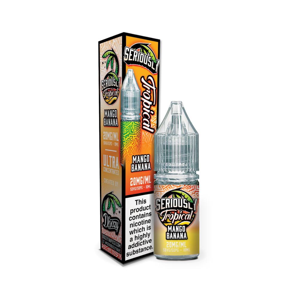 Doozy | Seriously Tropical | Mango Banana | Nic Salt | 10ml