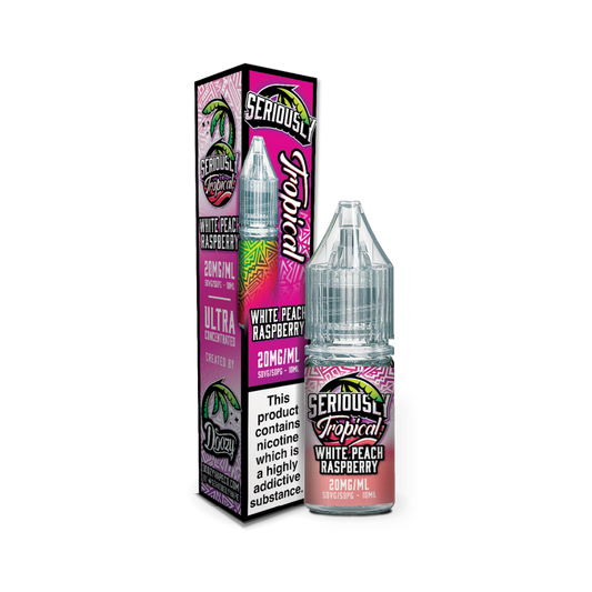 Doozy | Seriously Tropical | White Peach Raspberry | Nic Salt | 10ml