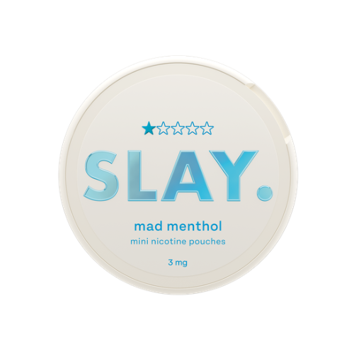 SLAY | Mad Menthol | Nic Pouches | 3mg