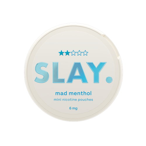 SLAY | Mad Menthol | Nic Pouches | 6mg