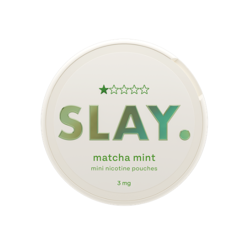 SLAY | Matcha Mint | Nic Pouches | 3mg