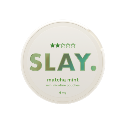 SLAY | Matcha Mint | Nic Pouches | 6mg