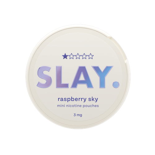 SLAY | Raspberry Sky | Nic Pouches | 3mg