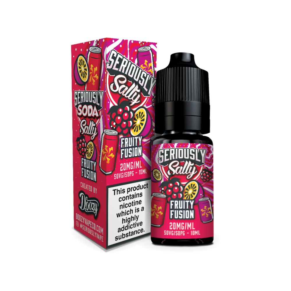 Doozy | Seriously Salty Soda | Fruity Fusion | Nic Salt | 10ml