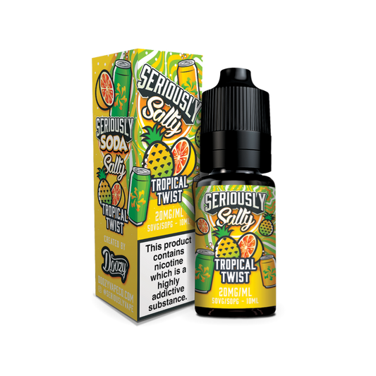 Doozy | Seriously Salty Soda | Tropical Twist | Nic Salt | 10ml