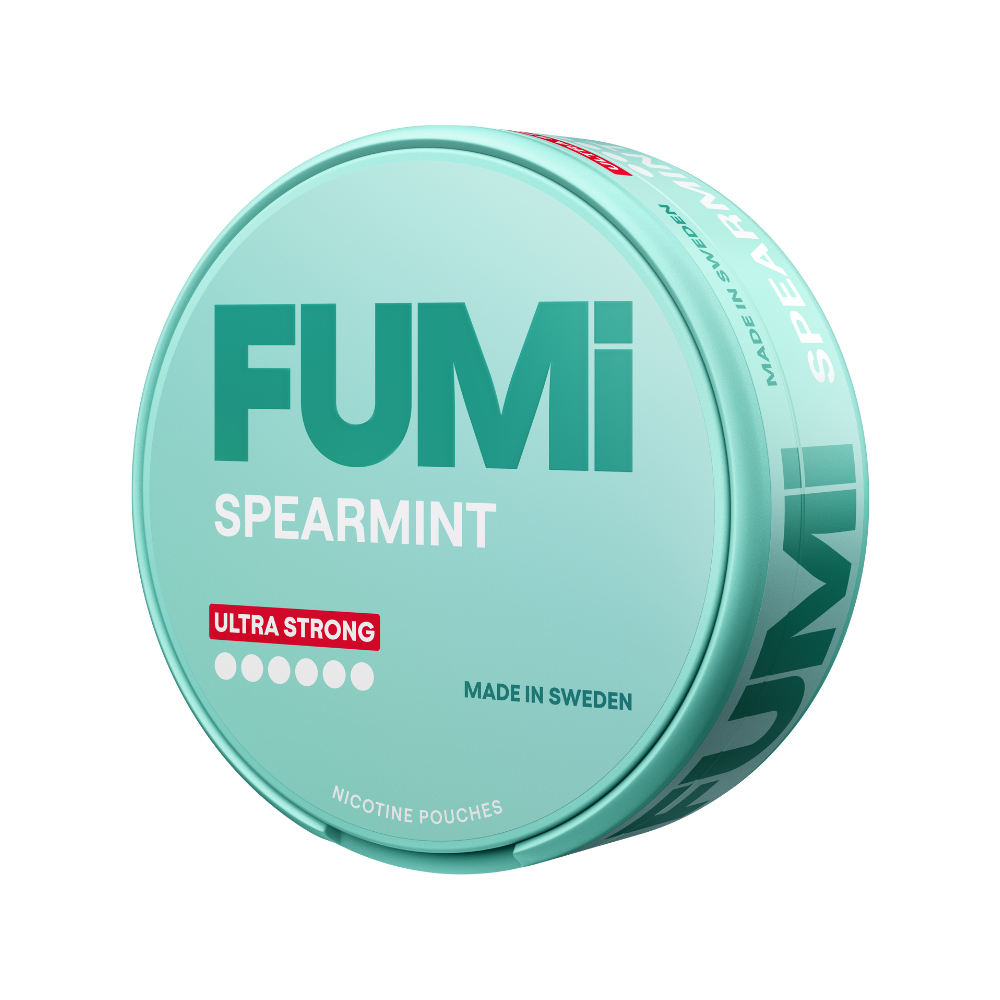 FUMi | Spearmint | Nic Pouches | Ultra Strong 15mg