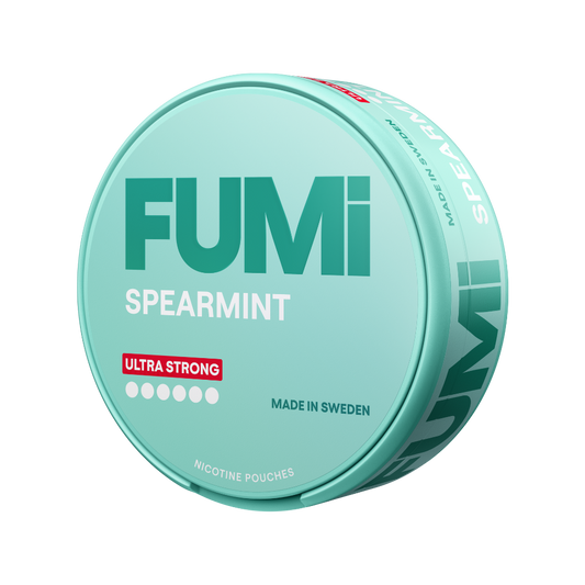 FUMi | Spearmint | Nic Pouches | Ultra Strong 15mg
