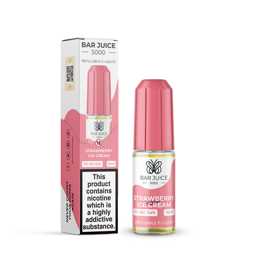 Bar Juice 5000 Strawberry Ice Cream 10ml Nic Salt
