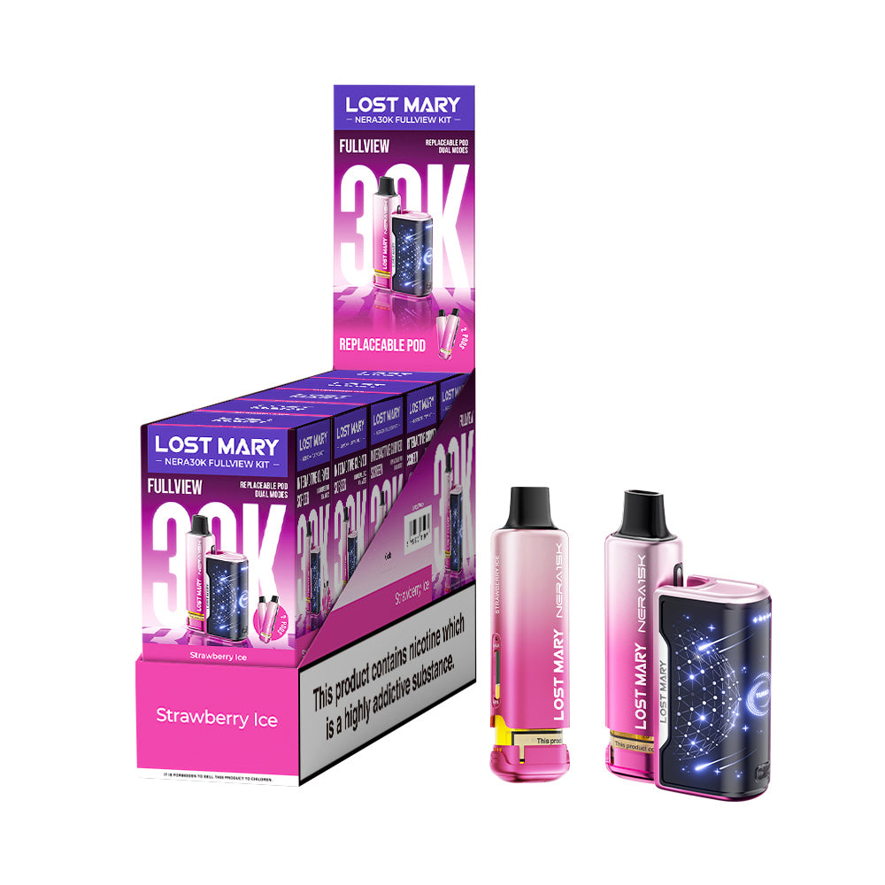 Lost Mary Nera30K Pod Kit Strawberry Ice