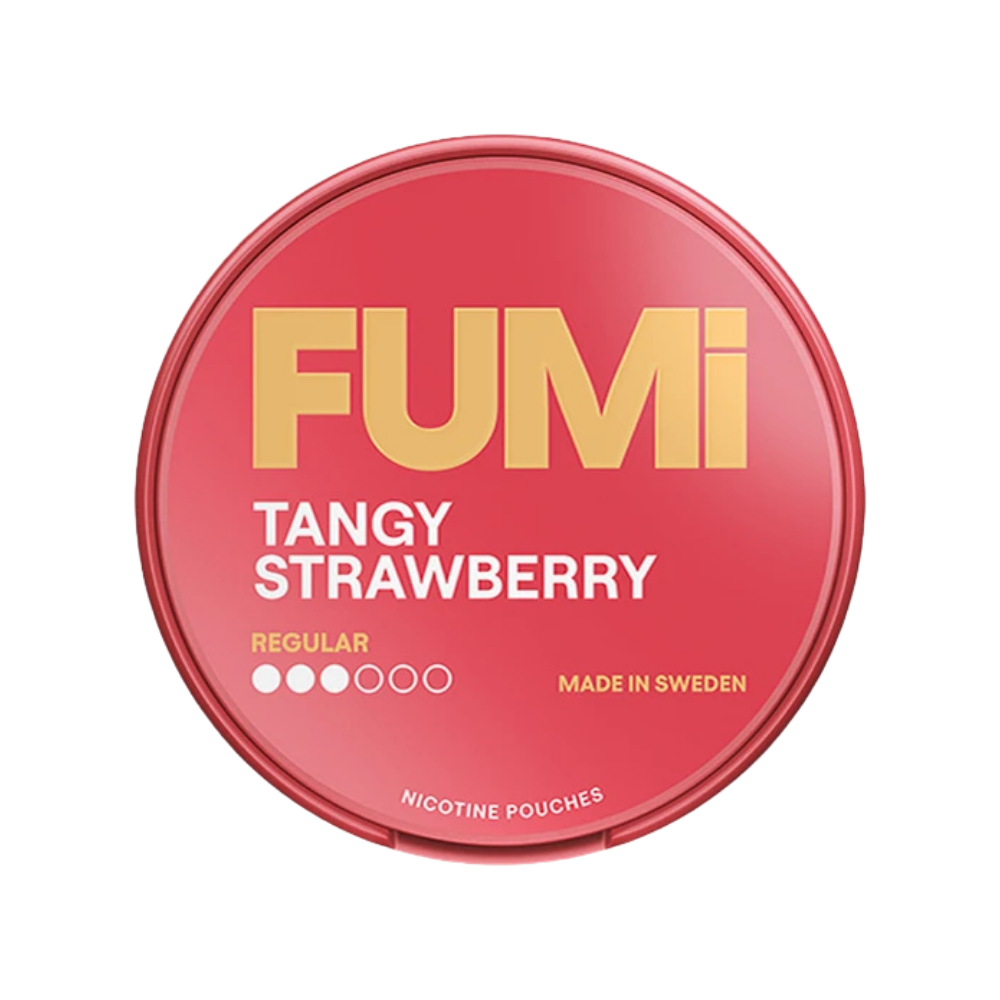 FUMi | Tangy Strawberry | Nic Pouches | Regular 4mg