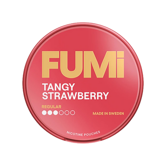 FUMi | Tangy Strawberry | Nic Pouches | Regular 4mg
