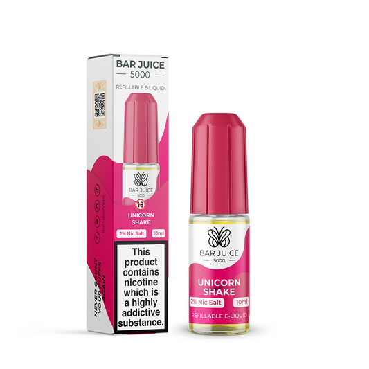 Bar Juice 5000 Unicorn Shake 10ml Nic Salt