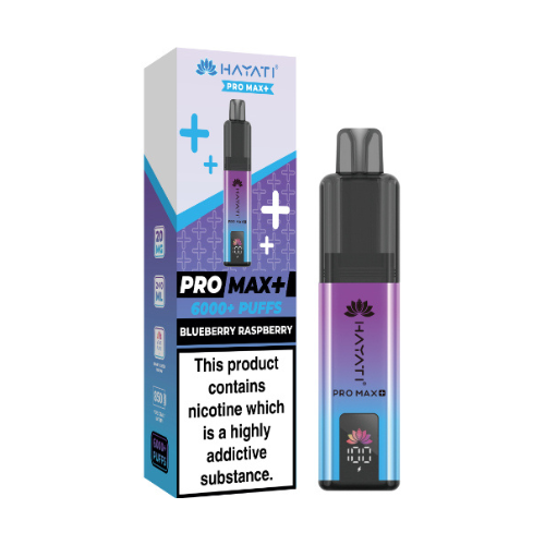 Hayati Pro Max 6K | Prefilled Pod Kit | Blueberry Raspberry